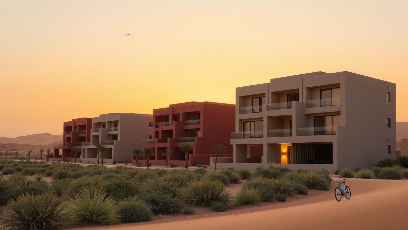 مجمع سكني فاخر يعكس فلسفة أفق الفرص المعمارية